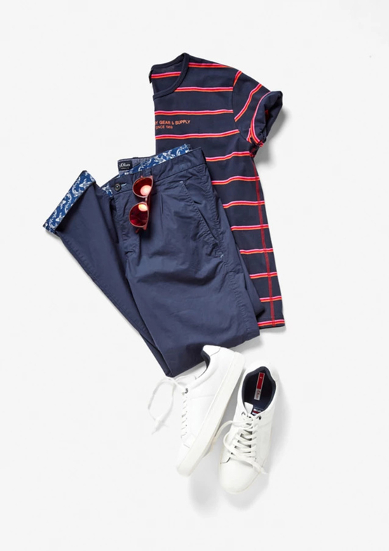 Pantaloni s.Oliver Phoenix  Albastru