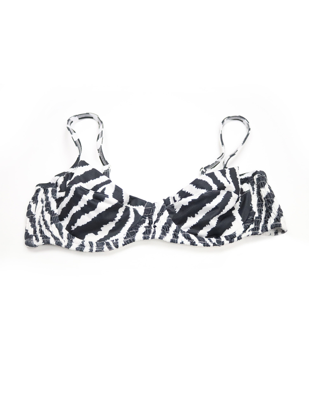 Sutien costum de baie Nly Beach Newness Upon Bikini Top Animal-Print