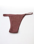 Slip de baie Nly Beach Reality Check Bikini Panty Burgundy