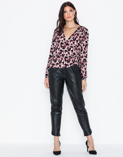 Bluza Nly Trend Fancy Button Wrap Imprimeu