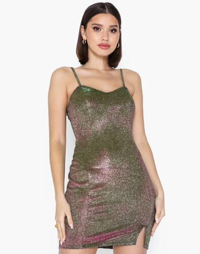 Rochie Nly One Two Tone Shimmer Multicolour
