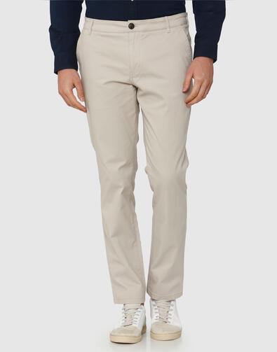 Pantaloni Selected Homme Straight Fit Chinos Bej