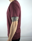 Tricou Selected Homme Morgan Burgundy