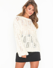 Pulover Nly Trend Impression Alb