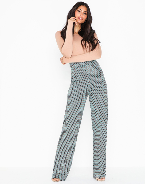 Pantaloni Nly Trend Jacquard Multicolour